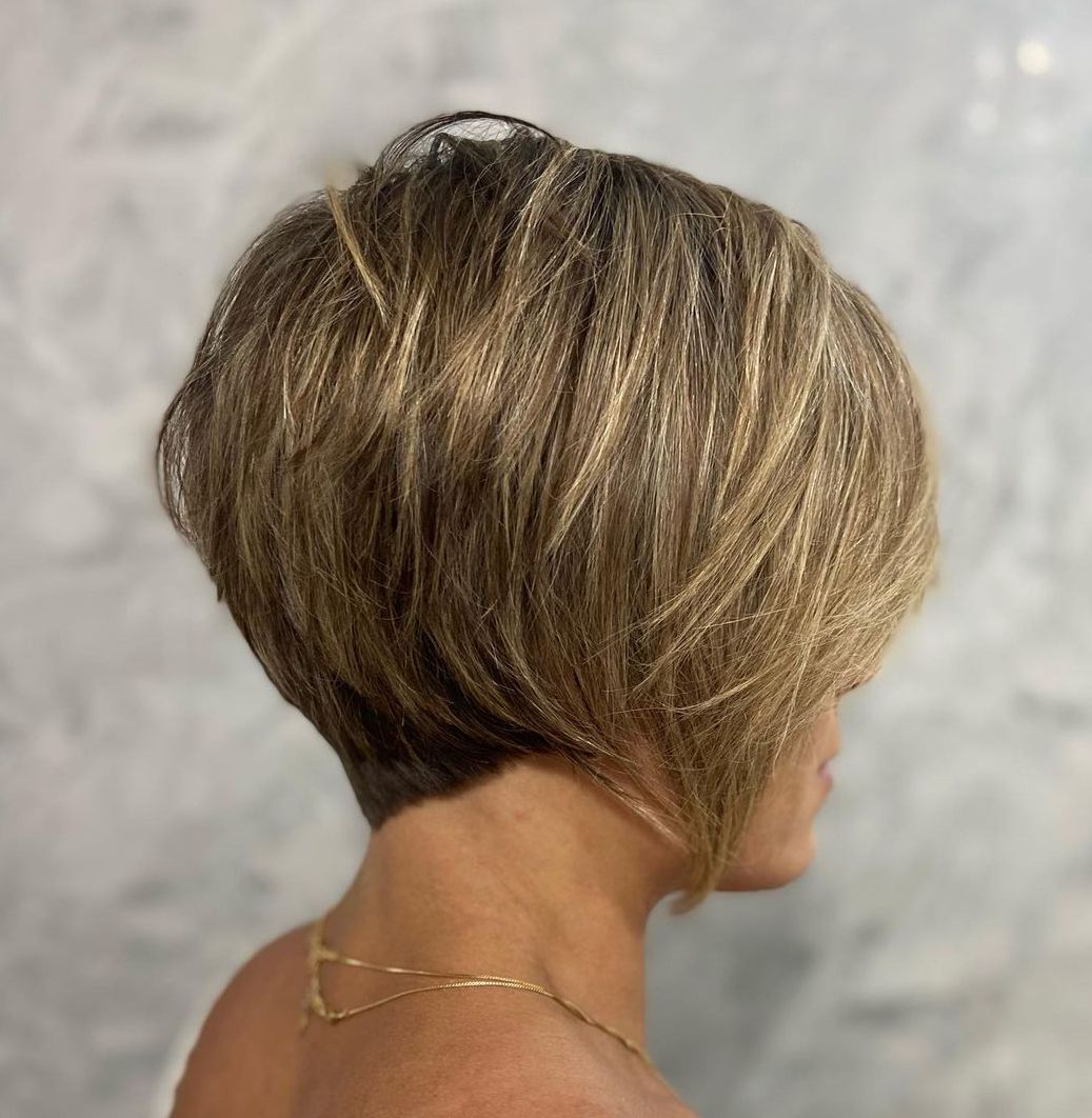 Sliced Pixie Bob for Women Over 40