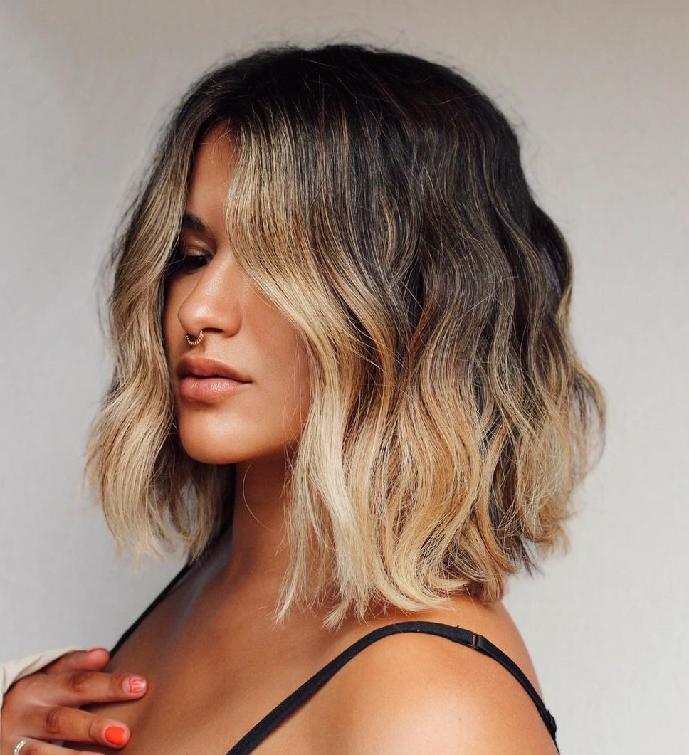 Lob Cut and Low-Maintenance Color